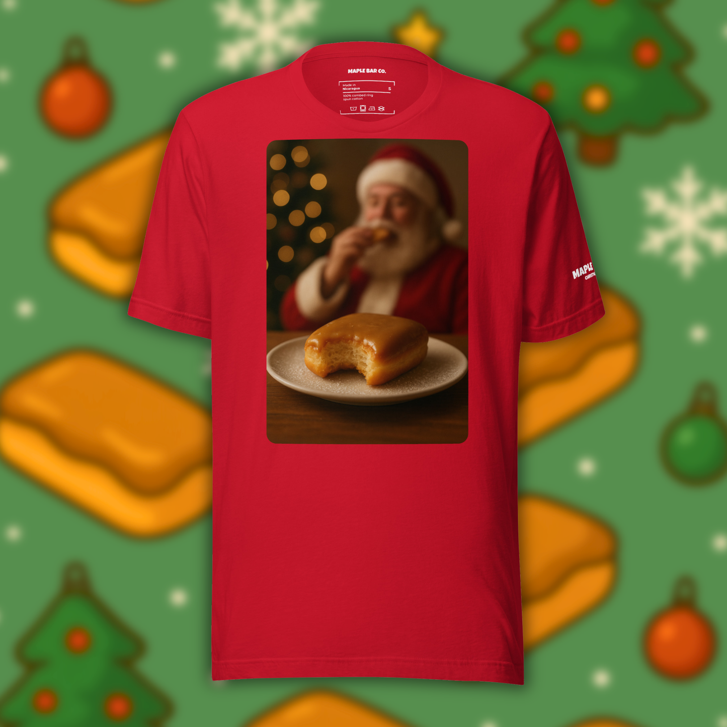 Maple Over Cookies - Unisex T-shirt CHRISTMAS DROP
