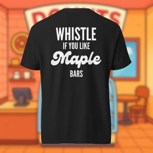 WHISTLE FOR MAPLE Unisex Heavyweight T-shirt